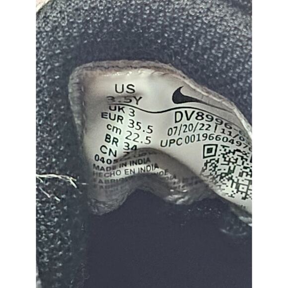 Nike Kids Team Hustle Pink Foam/Summit size 3.5 - Picture 6 of 6